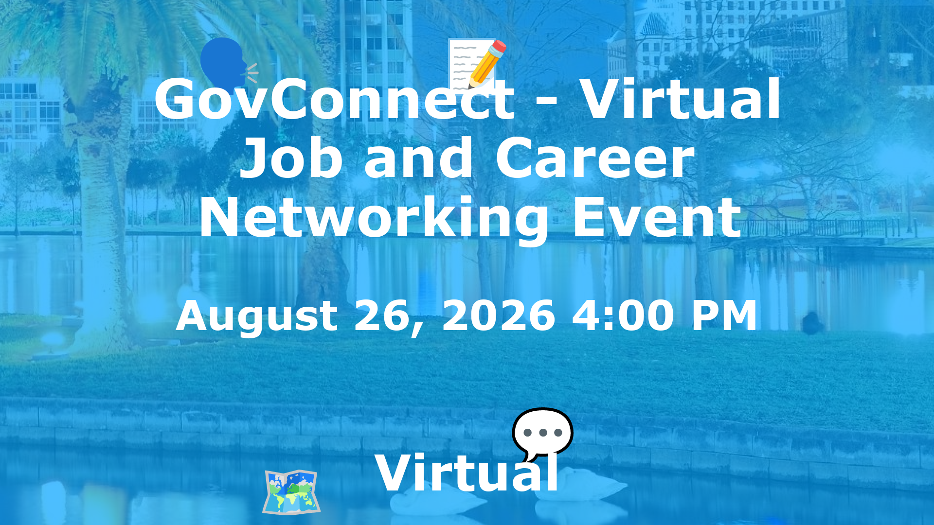 GovConnect - Virtual Job and Career Networking Event event image